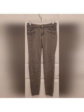 H&M Olive Cropped Jeans | Ankle Length | Size 8